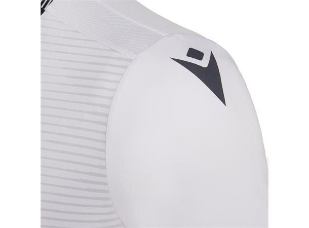 Canopus Shirt Shortsleeve WHT/BLK M Elegant teknisk t-skjorte - Unisex 