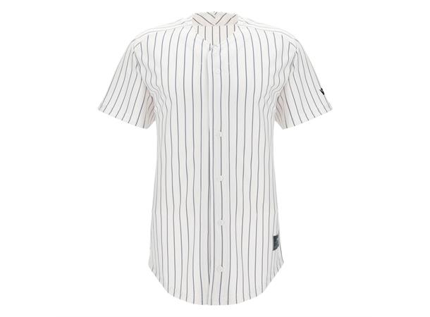 Diamond Evo Baseball Jersey WHT/NAV XXS Klassisk Baseballdrakt 