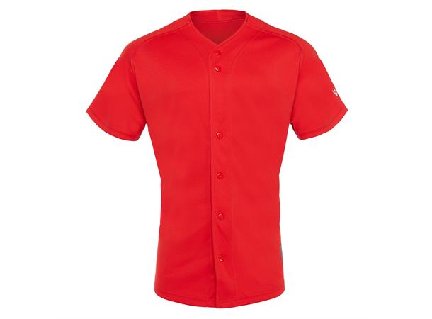 Diamond Evo Baseball Jersey RED XXS Klassisk Baseballdrakt 