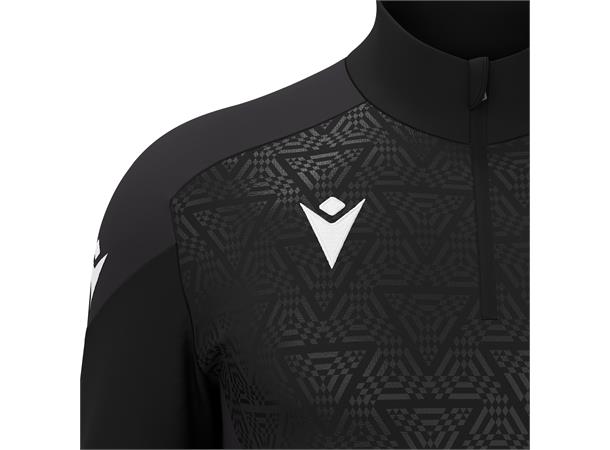 Yaruga Training 1/4 Zip Top BLK S Teknisk treningsgenser - Unisex 