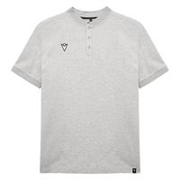 Nisiros Icon stretch korean polo GRY XXL Poloskjorte Uten krage - Unisex