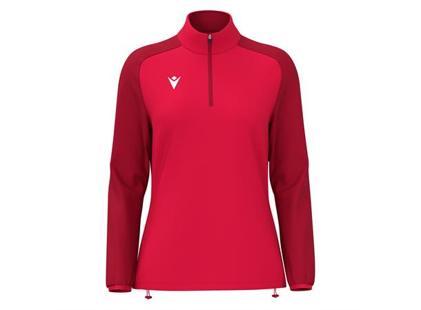 Lena Training 1/4 Zip Top W RED XS Teknisk treningsgenser til dame 