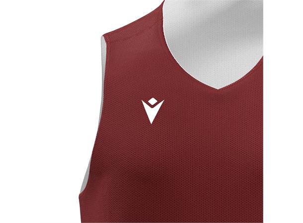 Idaho Reversible Shirt CRD/WHT 3XL Vendbar teknisk basketdrakt - Unisex 