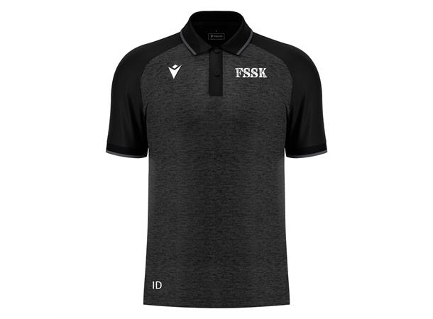 FauskeSSK Aulos BLK Teknisk poloskjorte 