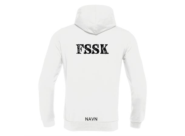 FauskeSSK Banjo WHT Hettegenser 