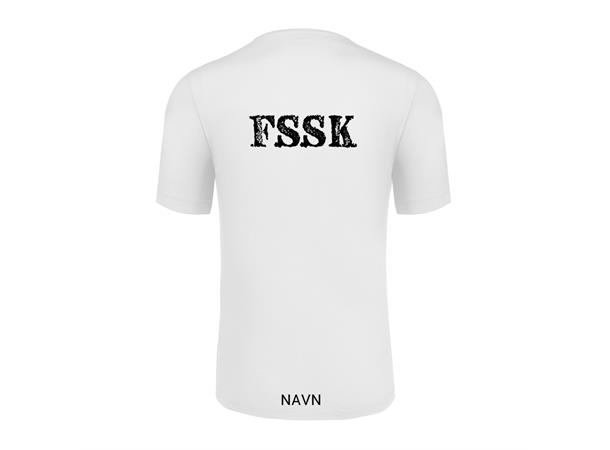 FauskeSSK Boost ECO WHT T-skjorte i 100% bomull 