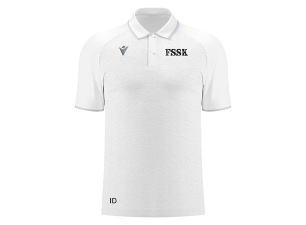 FauskeSSK Aulos WHT Teknisk poloskjorte 