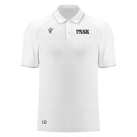 FauskeSSK Aulos WHT Teknisk poloskjorte
